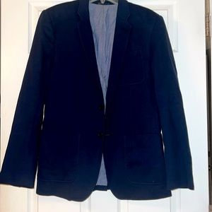 Banana Republic navy cotton dress jacket cotton mens 38